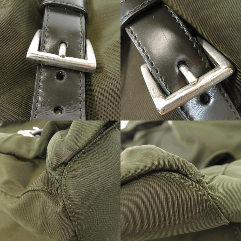 Prada logo plate Backpack Rucksack Daypack - Picture 9 of 11